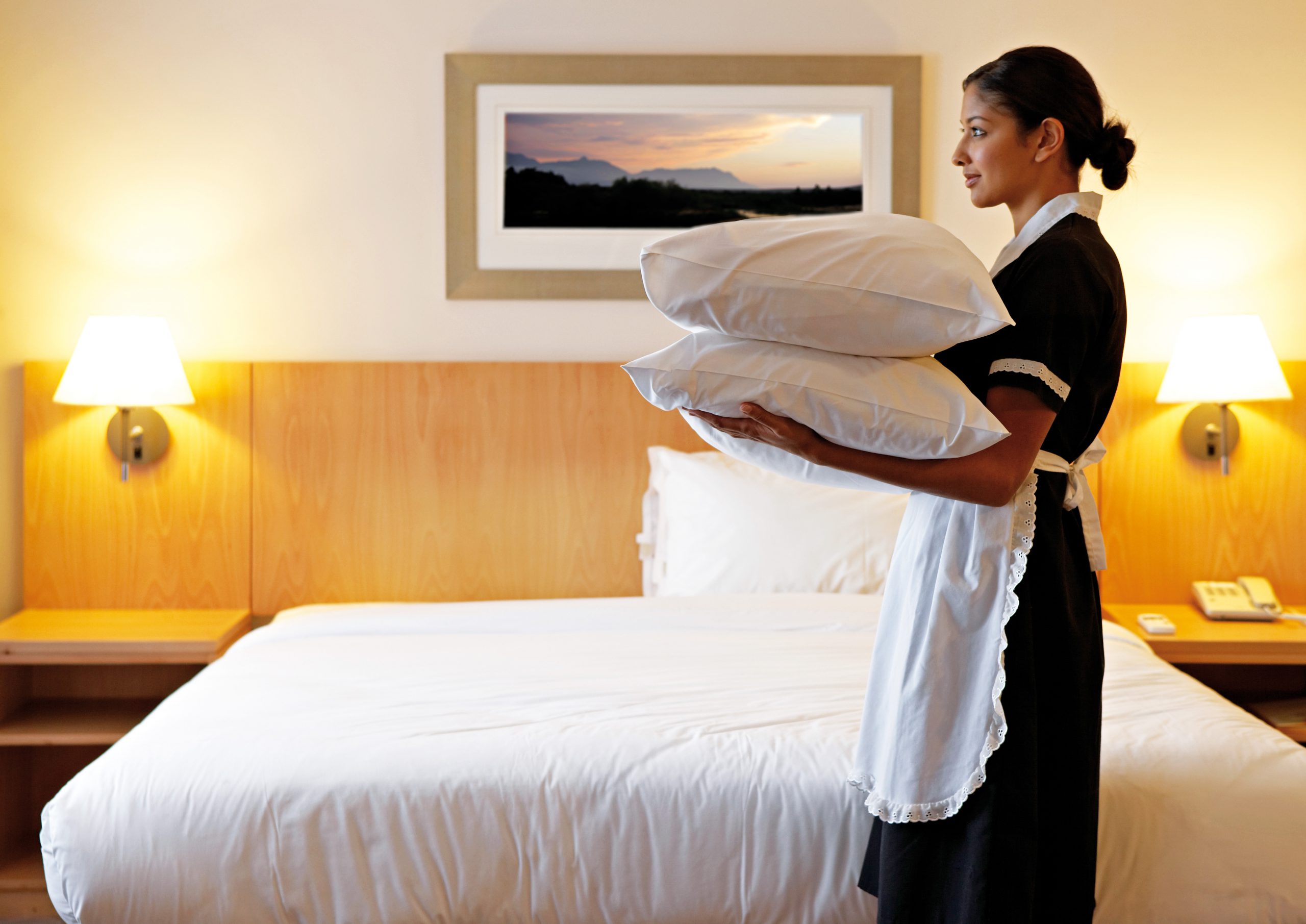 Hotel latina maid image