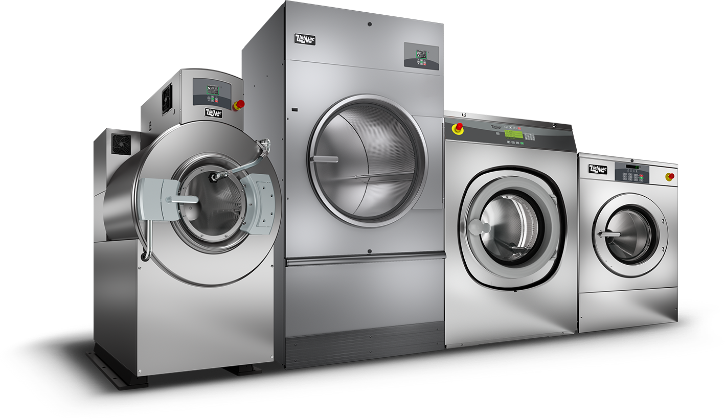 On-Premises industrial laundry washers and dryers by UniMac