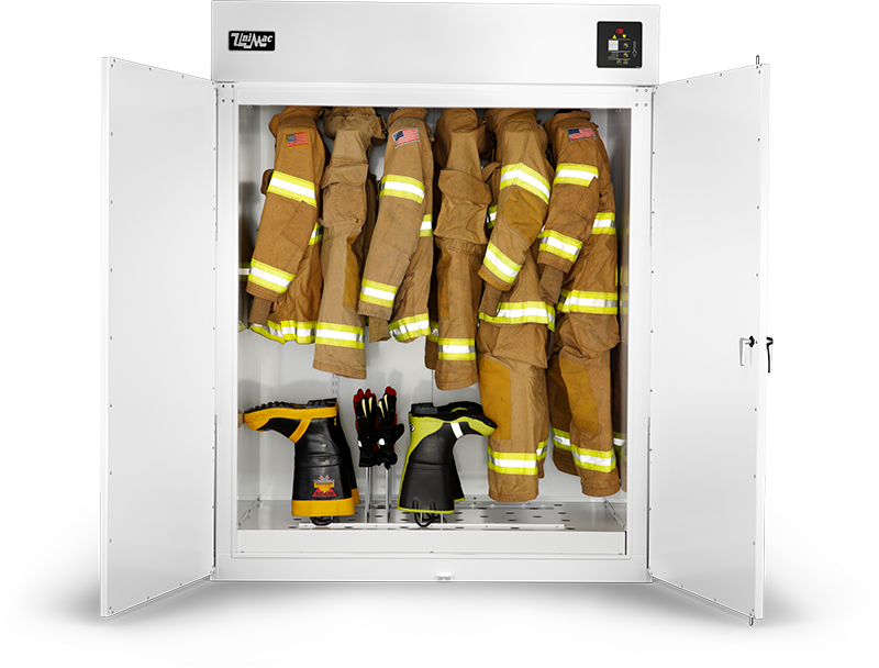 PPE fire cabinet front view