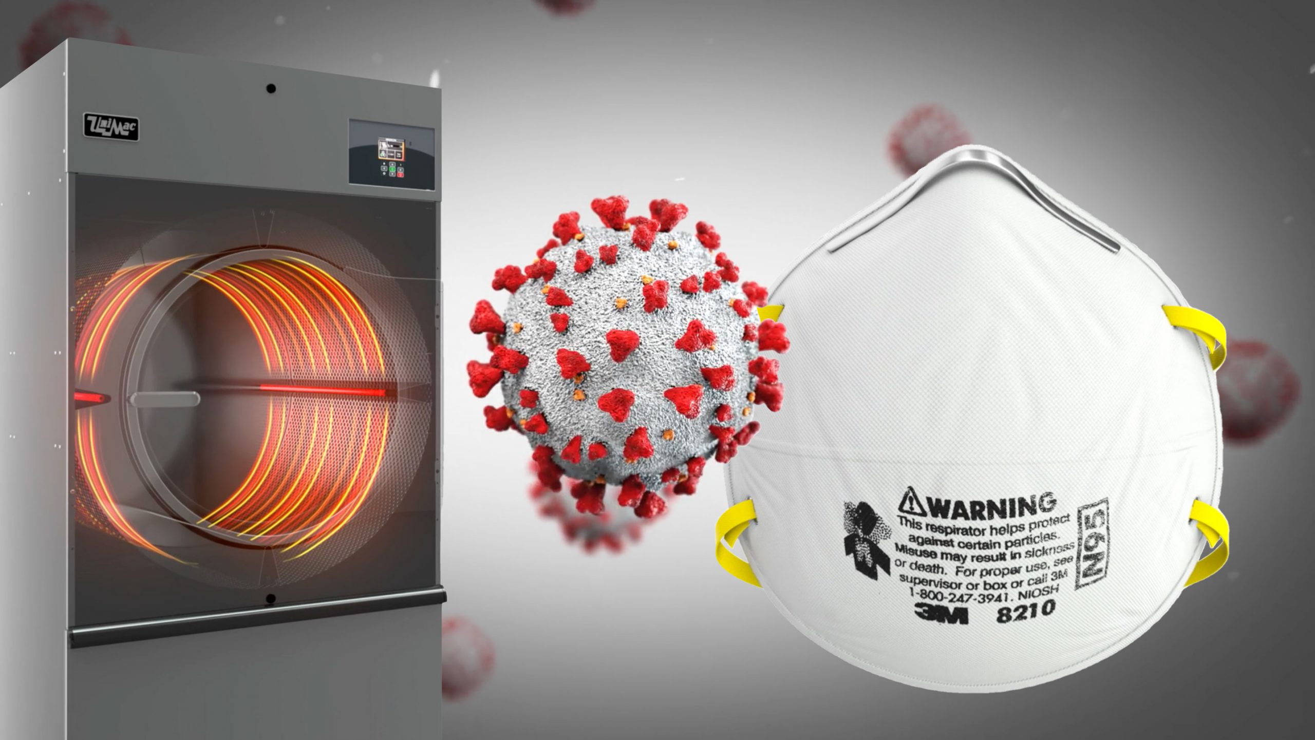 N95MaskDecontamination Blog Viral Decontamination and Reuse of N95 Masks - Unimac
