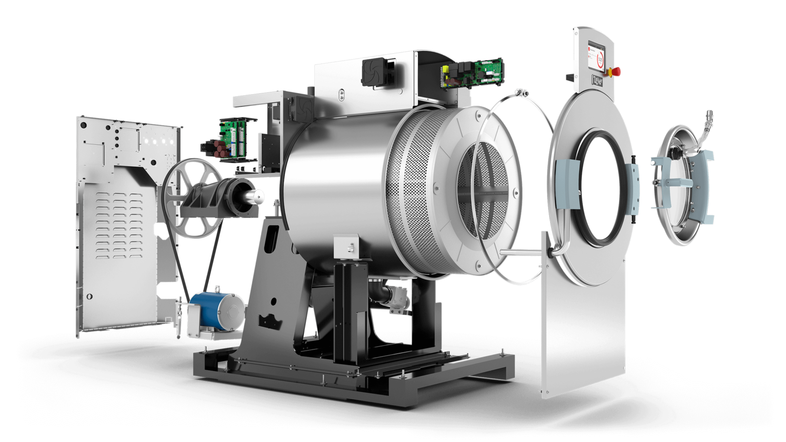 65lb Hardmount WasherExtractor UniMac