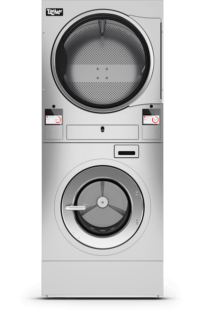 commercial washing machine and tumble dryer